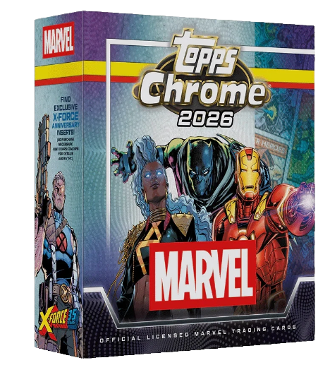 2026 Topps Chrome Marvel Mega Box
