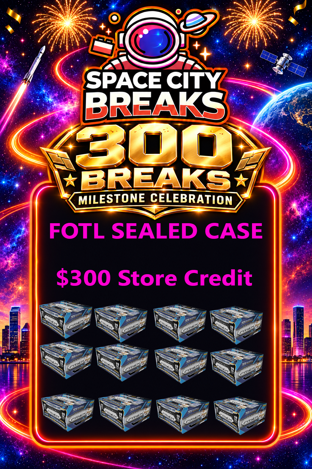 Break #300 - FOTL Sealed Case - Full Spot
