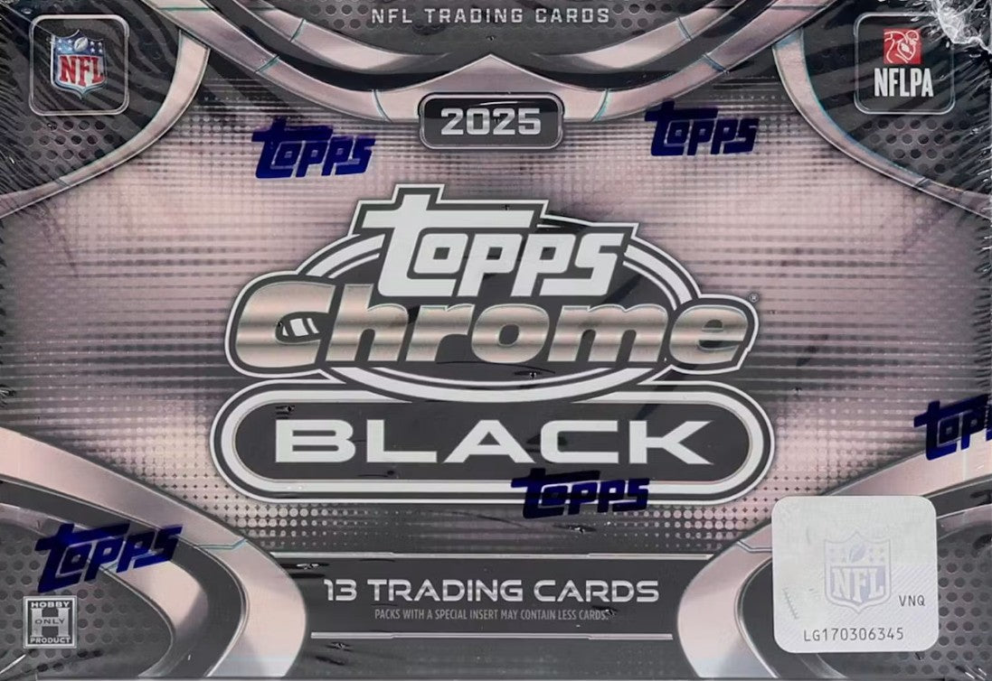 2025 Topps Chrome Black Hobby Box