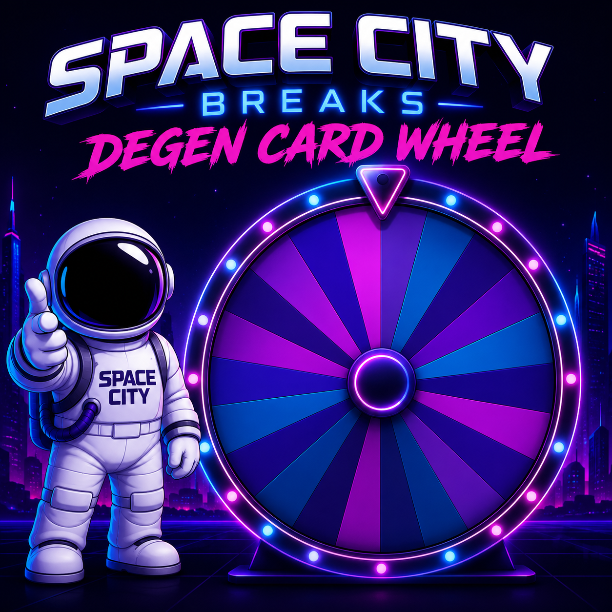Space City Degen Wheel - 50% Filler